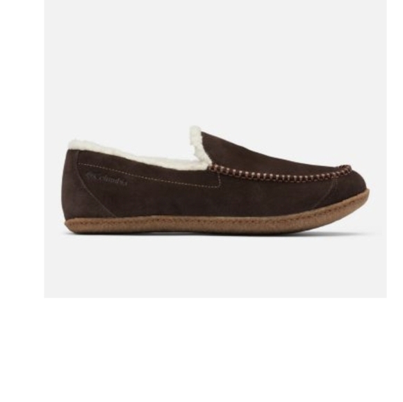 Columbia Fairhaven Brown Suede  Slipper Size 10 Or 11 Mens New! - Picture 1 of 7